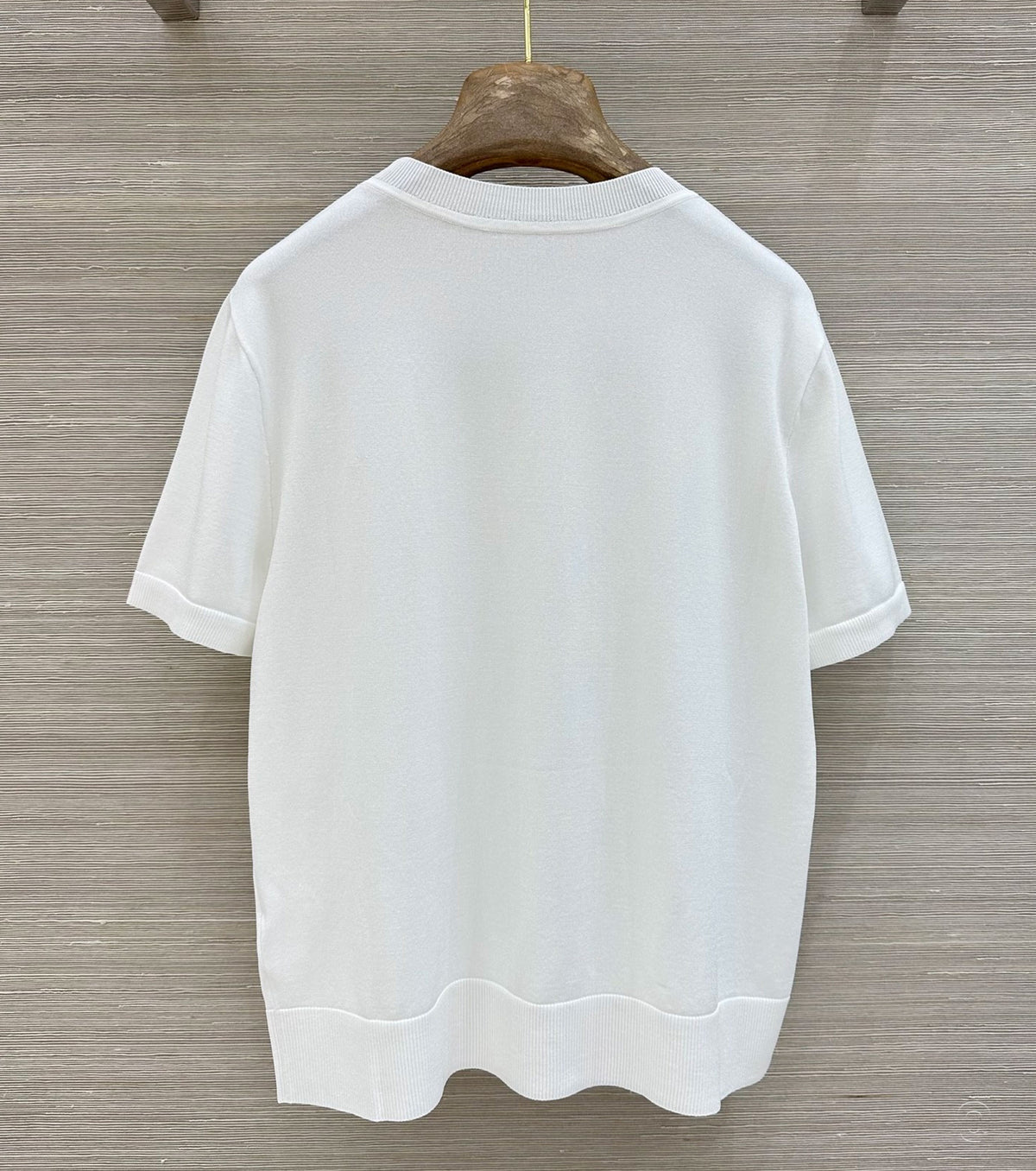 "Etriers Remix" short-sleeve sweater