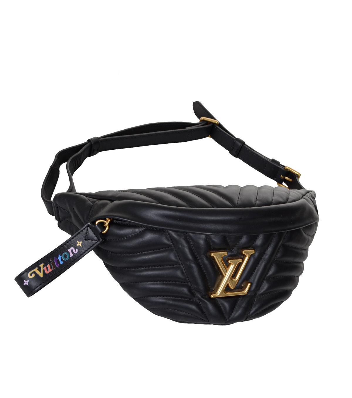 Wave Leather Bumbag