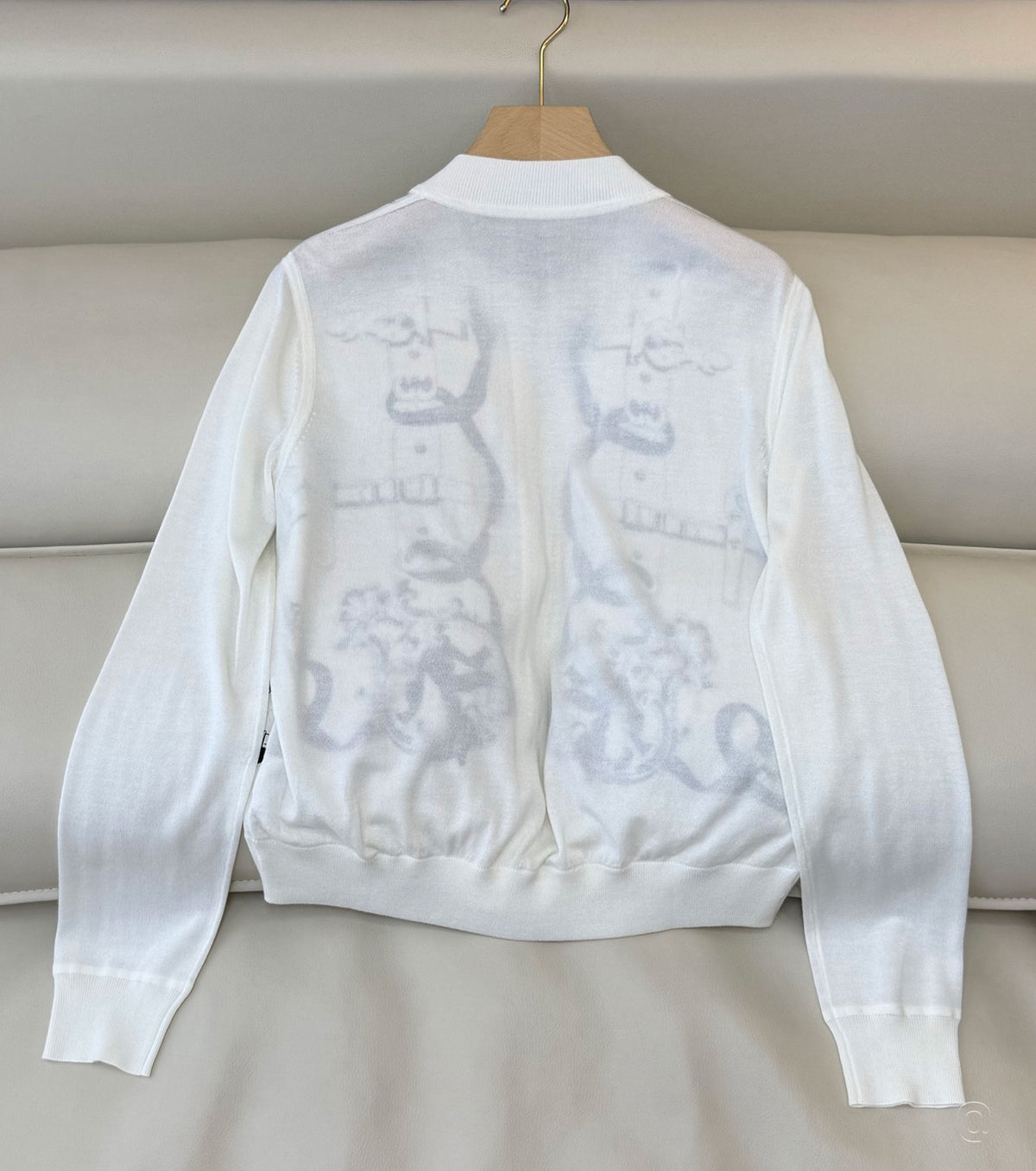 "Ferronnerie Remix" cardigan
