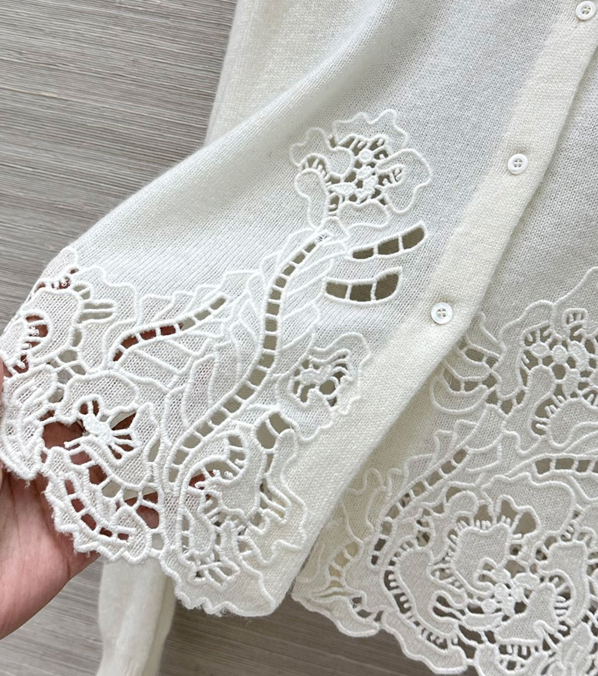 Cashmere cardigan