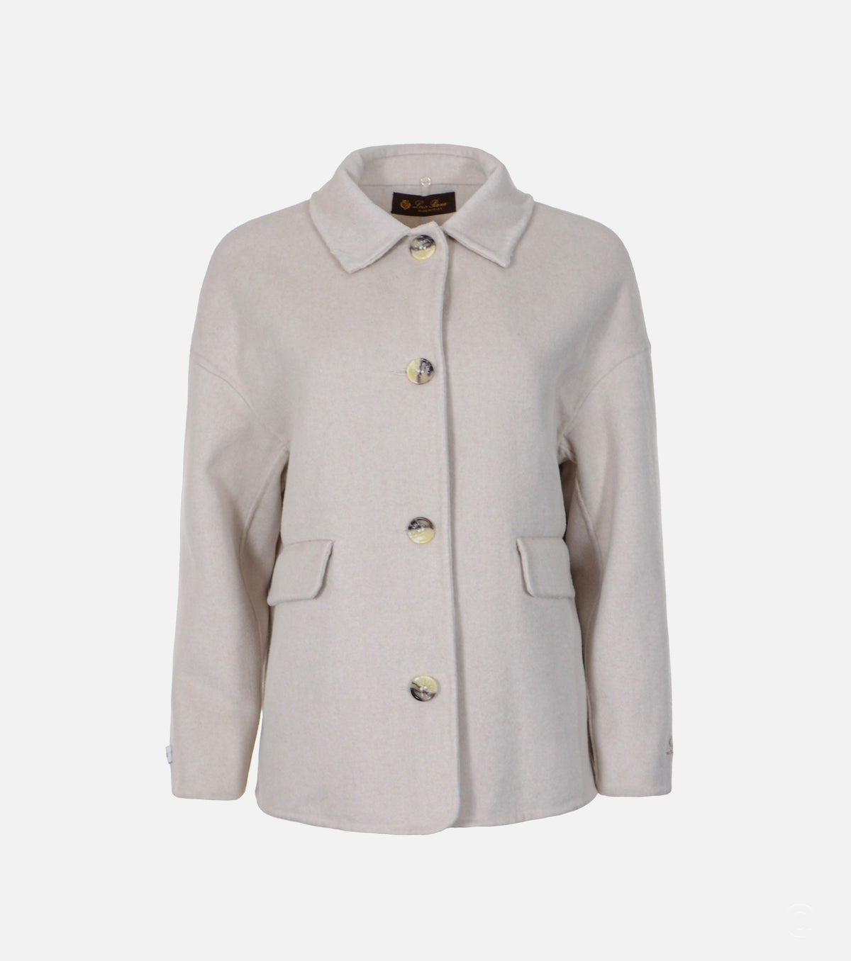 Women Cashmere Coat 2in1