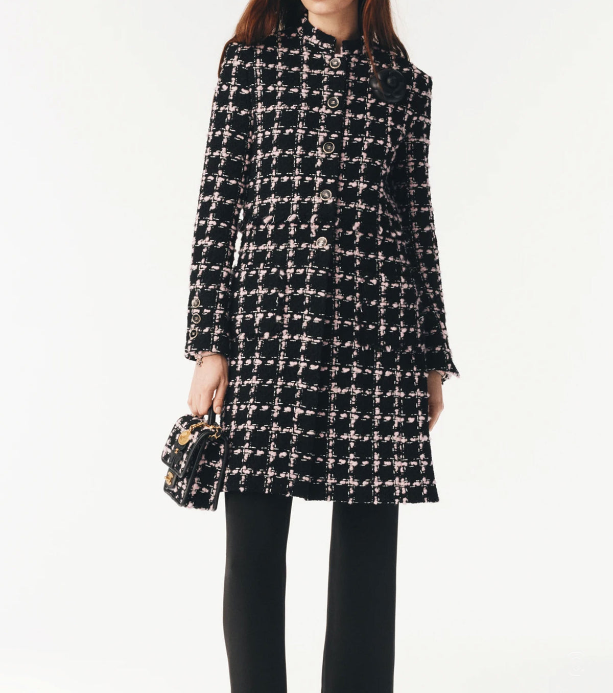 Women Tweed Coat