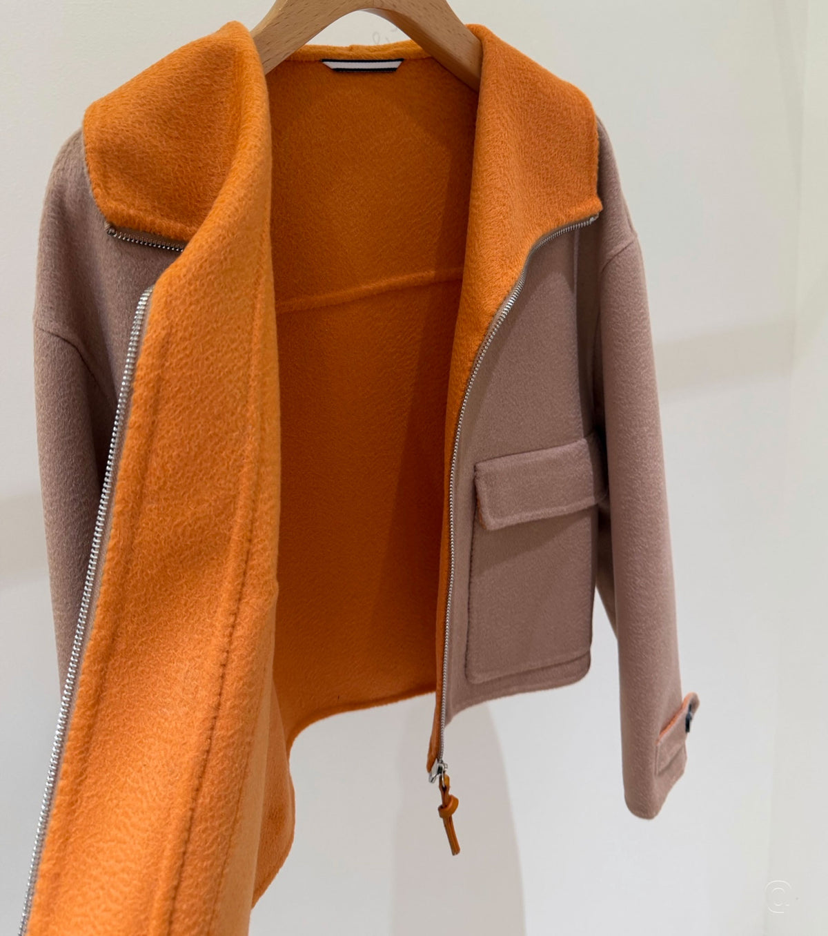 Women cashmere coat