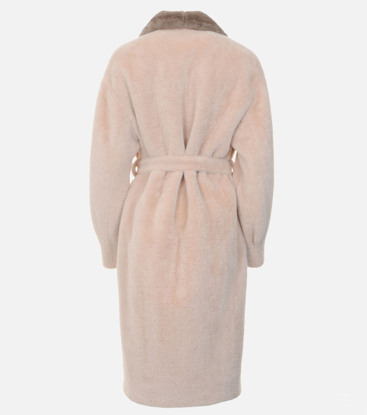 Women Lama wool Alcantara Coat