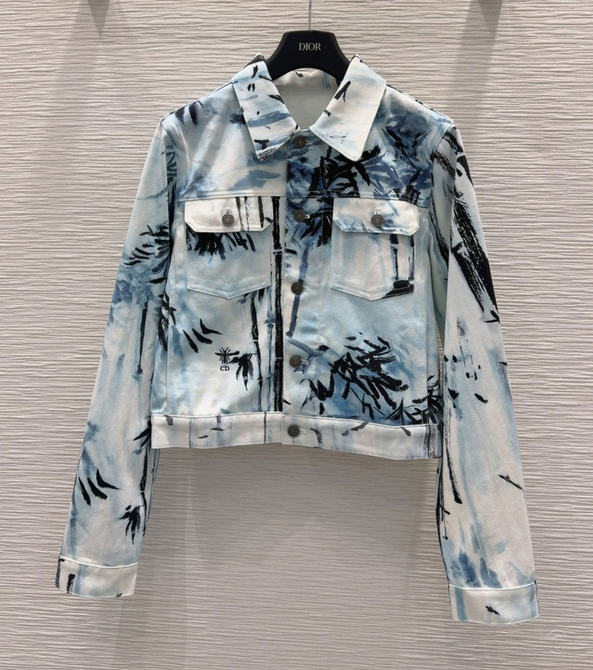 Printed Denim Jacket