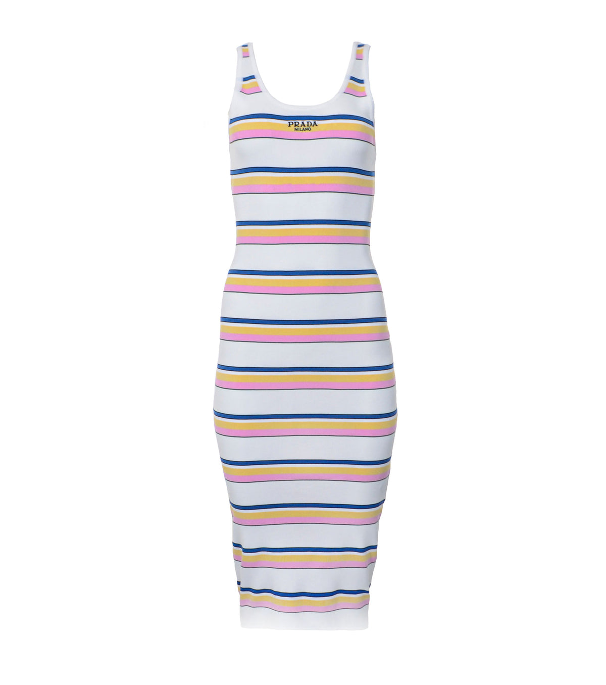 Dress with Colorful Stripes