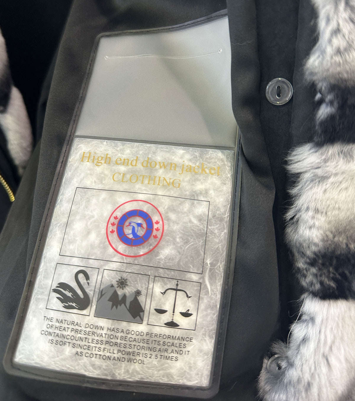 Women Oversized Goose Down Jacket