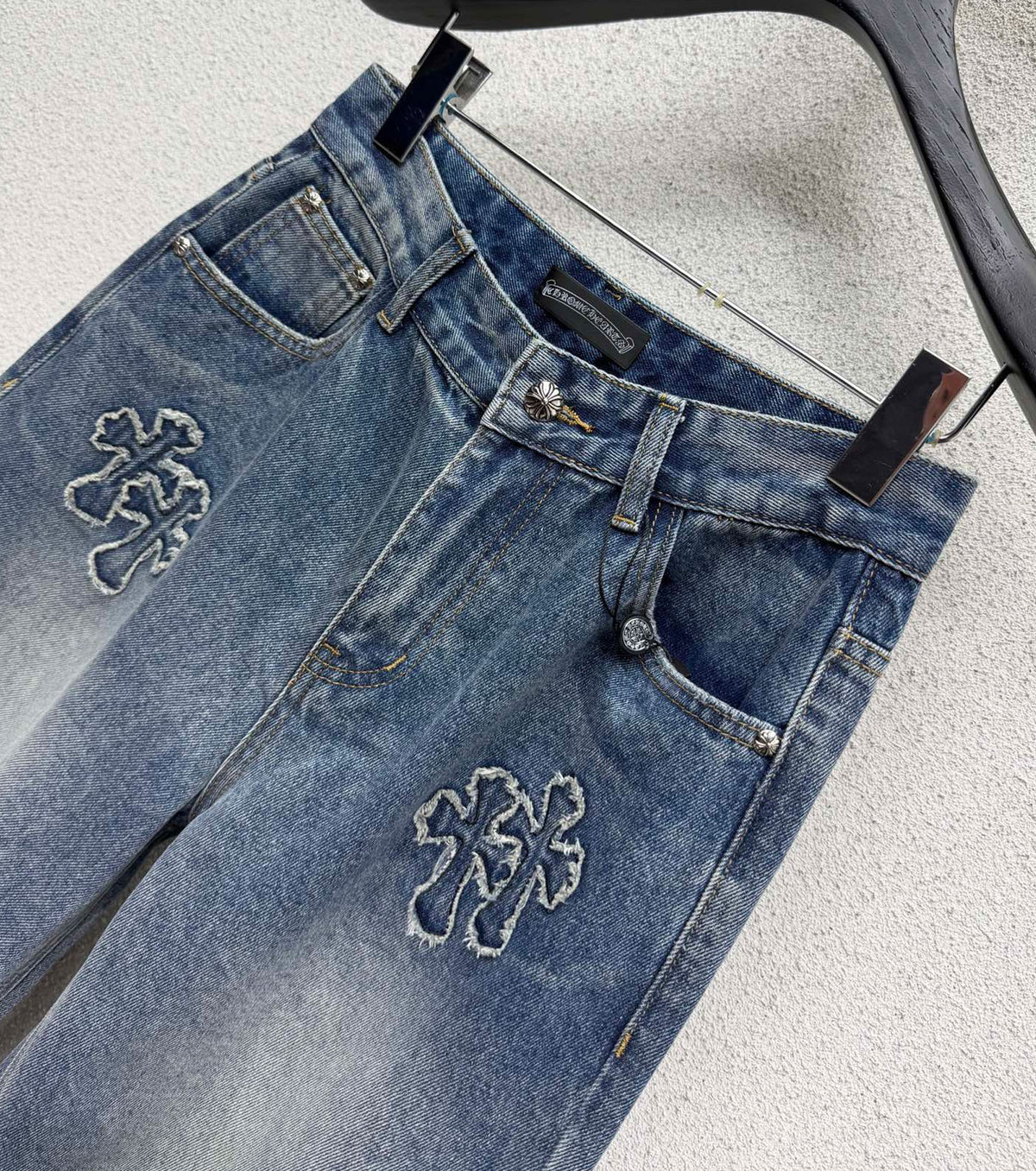 Дънки с висока талия