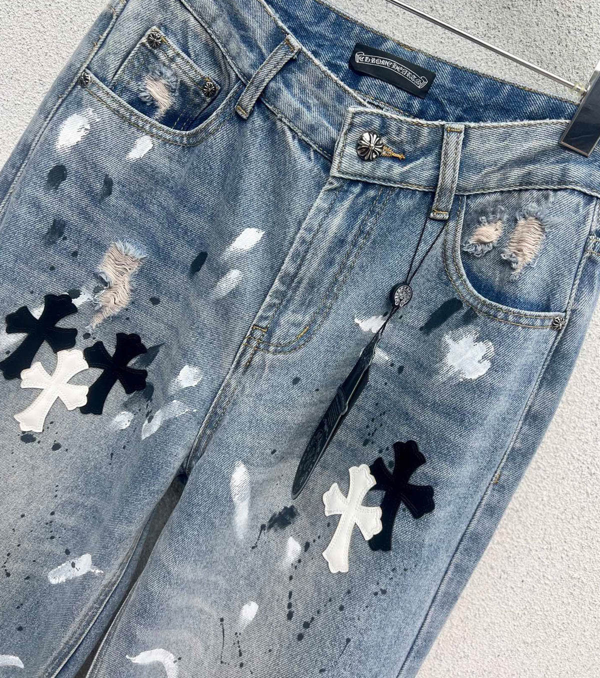 Дънки с висока талия