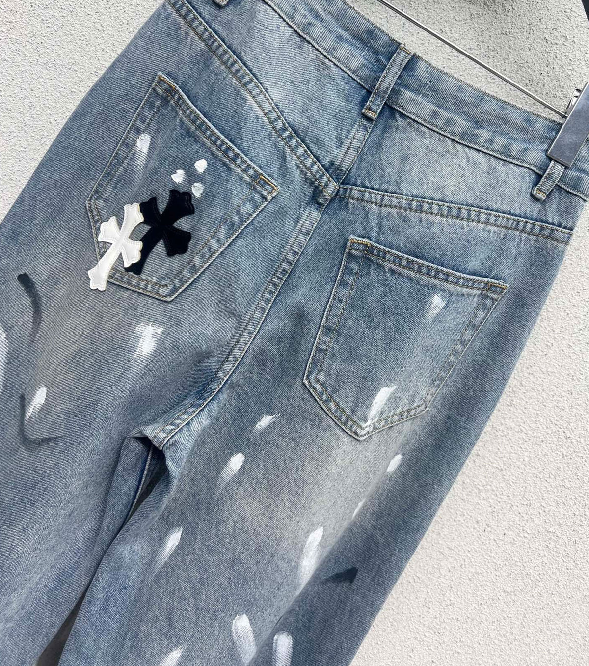 Дънки с висока талия