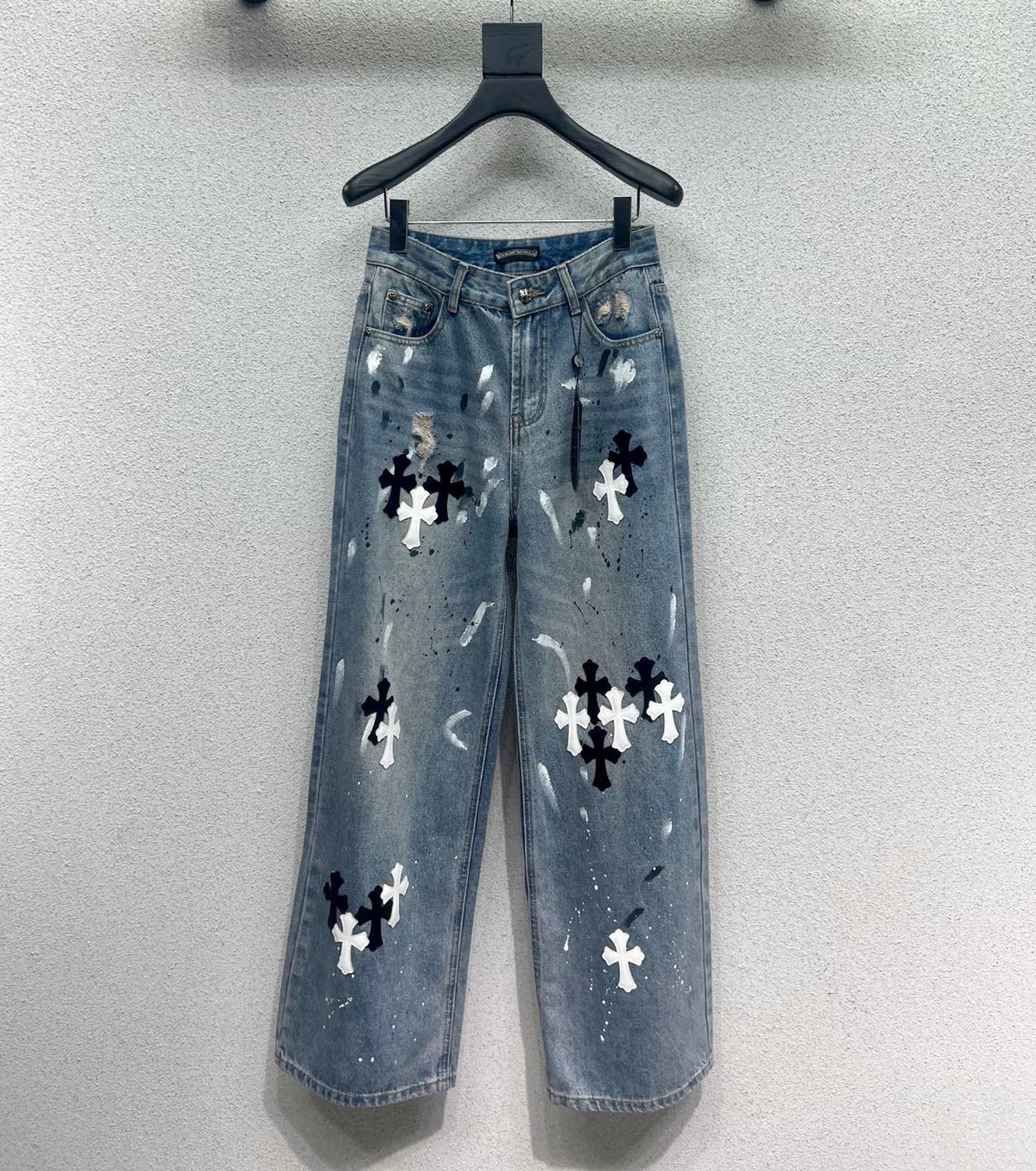 Дънки с висока талия