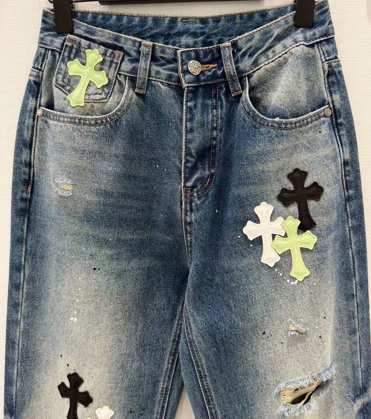 Дънки с висока талия