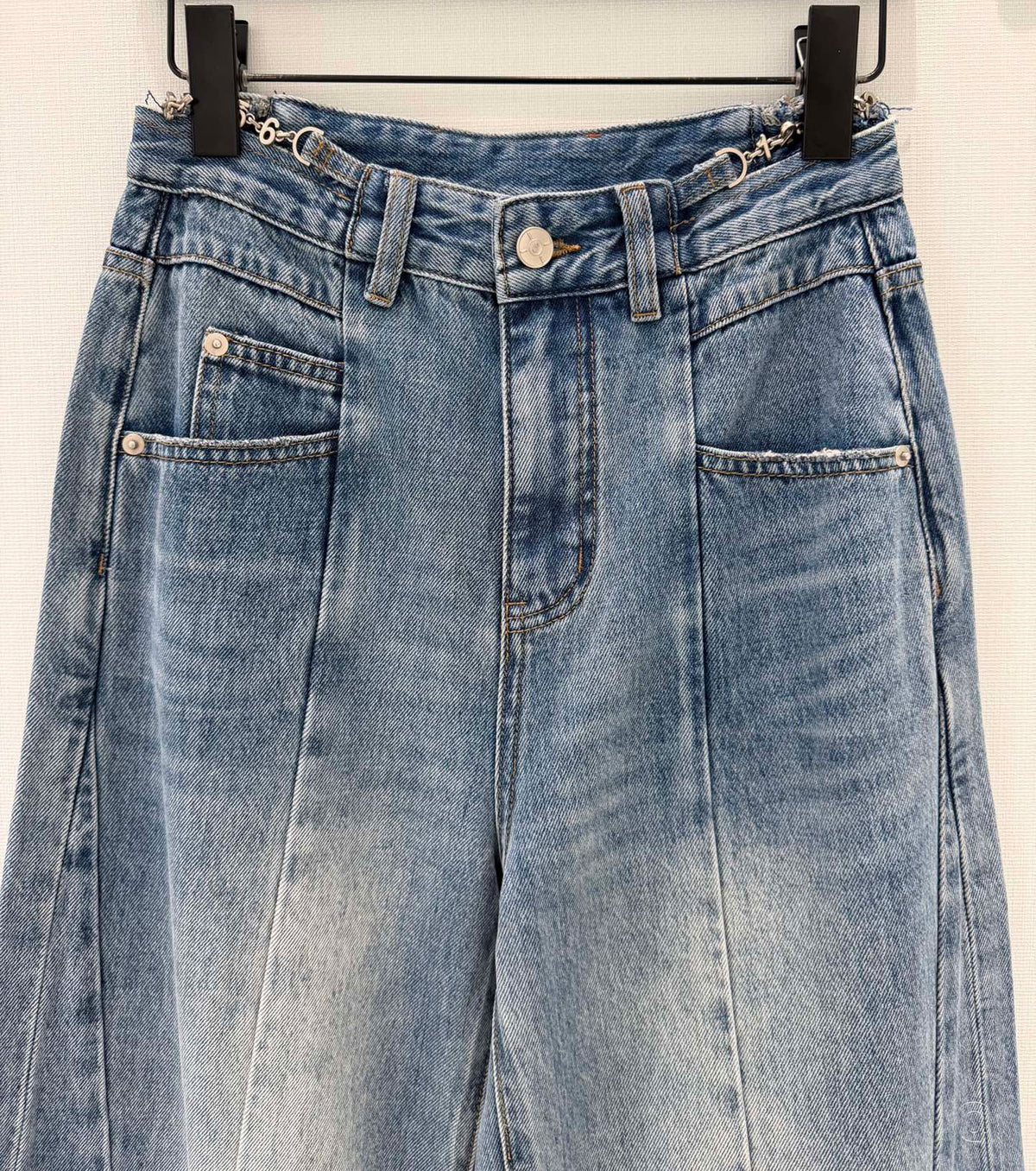 Дънки с висока талия