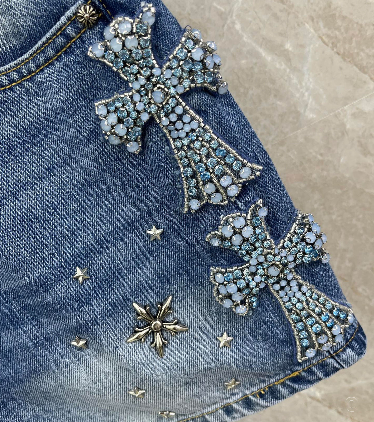 Дънкови шорти