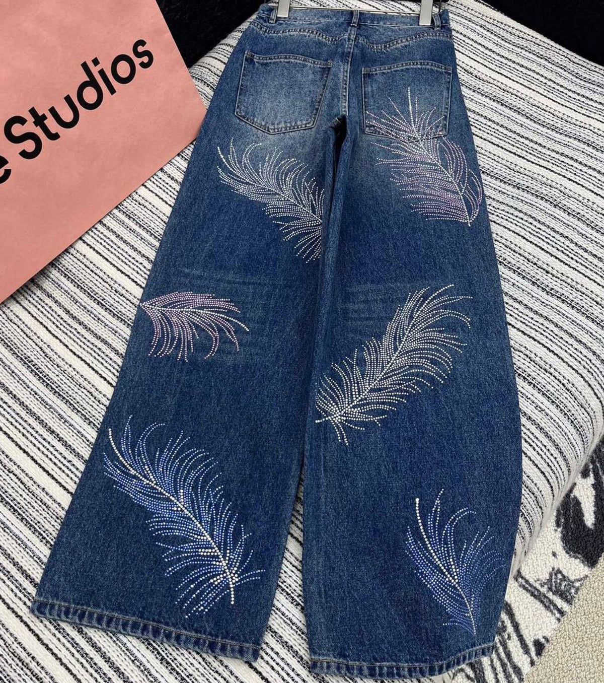 Rhinestones Jeans