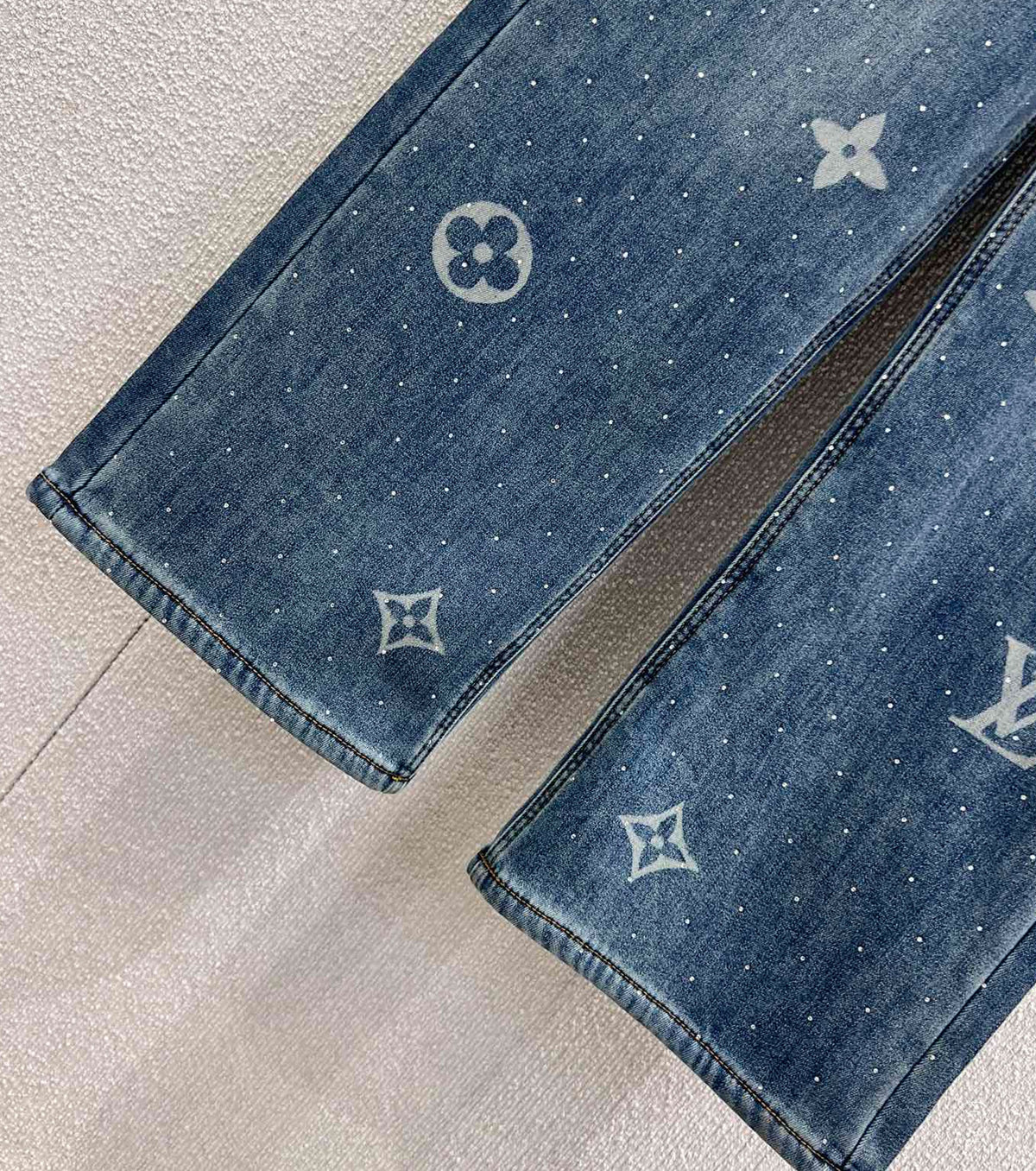 Дамски подплатени дънки