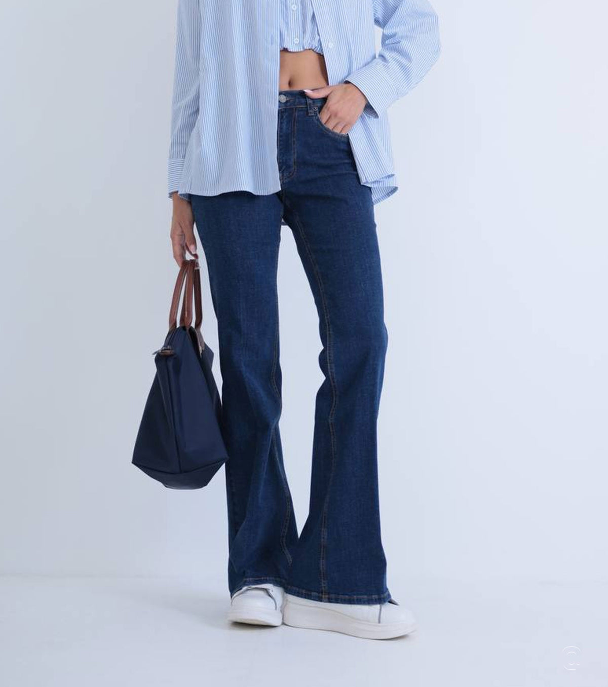 Flared jeans