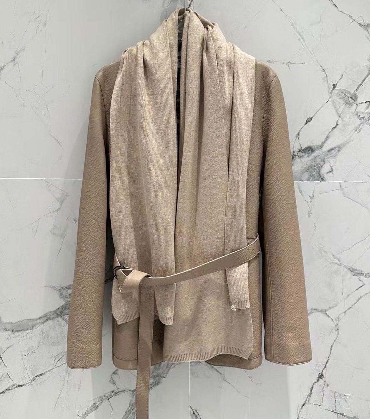 Women Leather Blazer