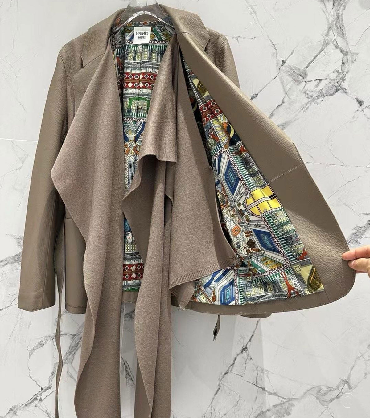 Women Leather Blazer