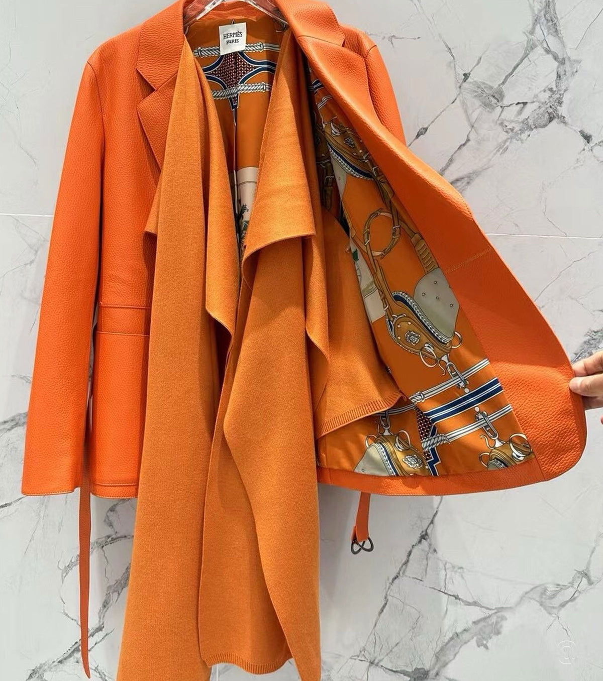 Women Leather Blazer