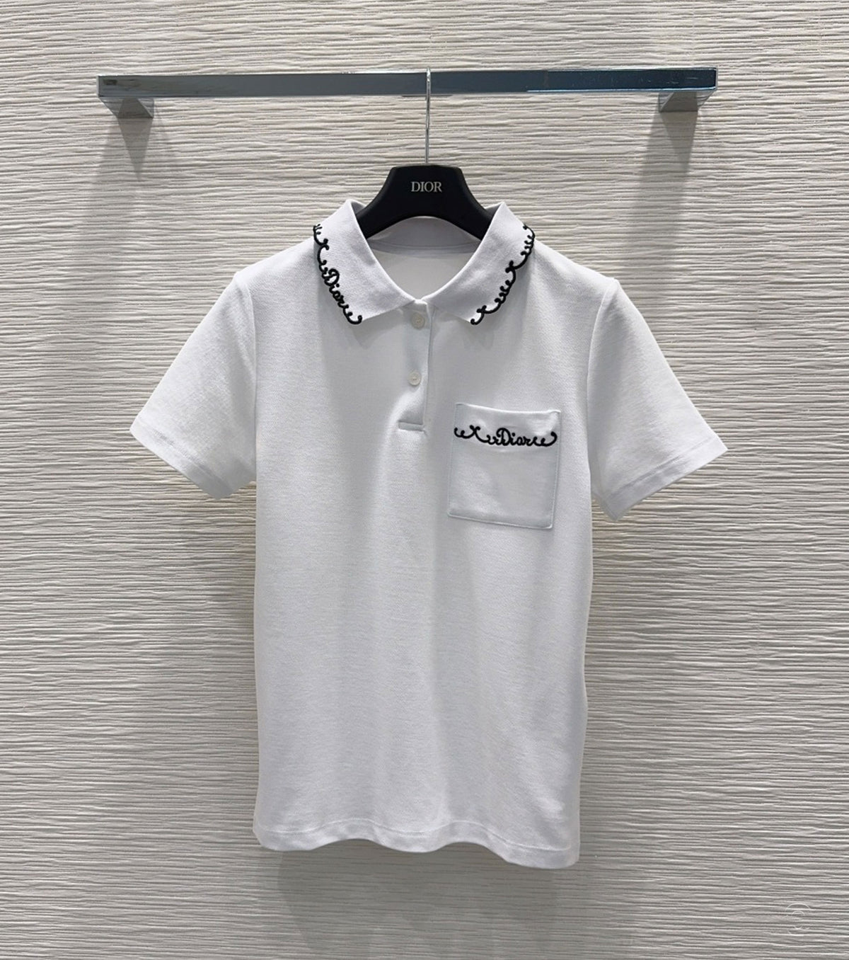 Embroidered Polo T-Shirt