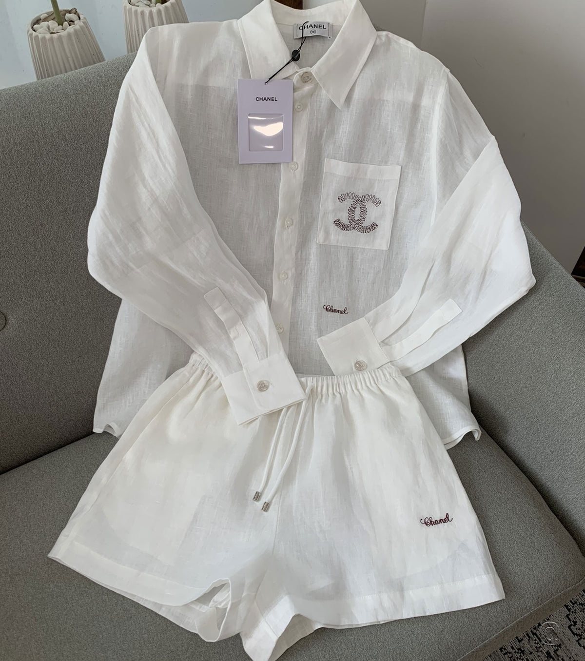 Women linen set