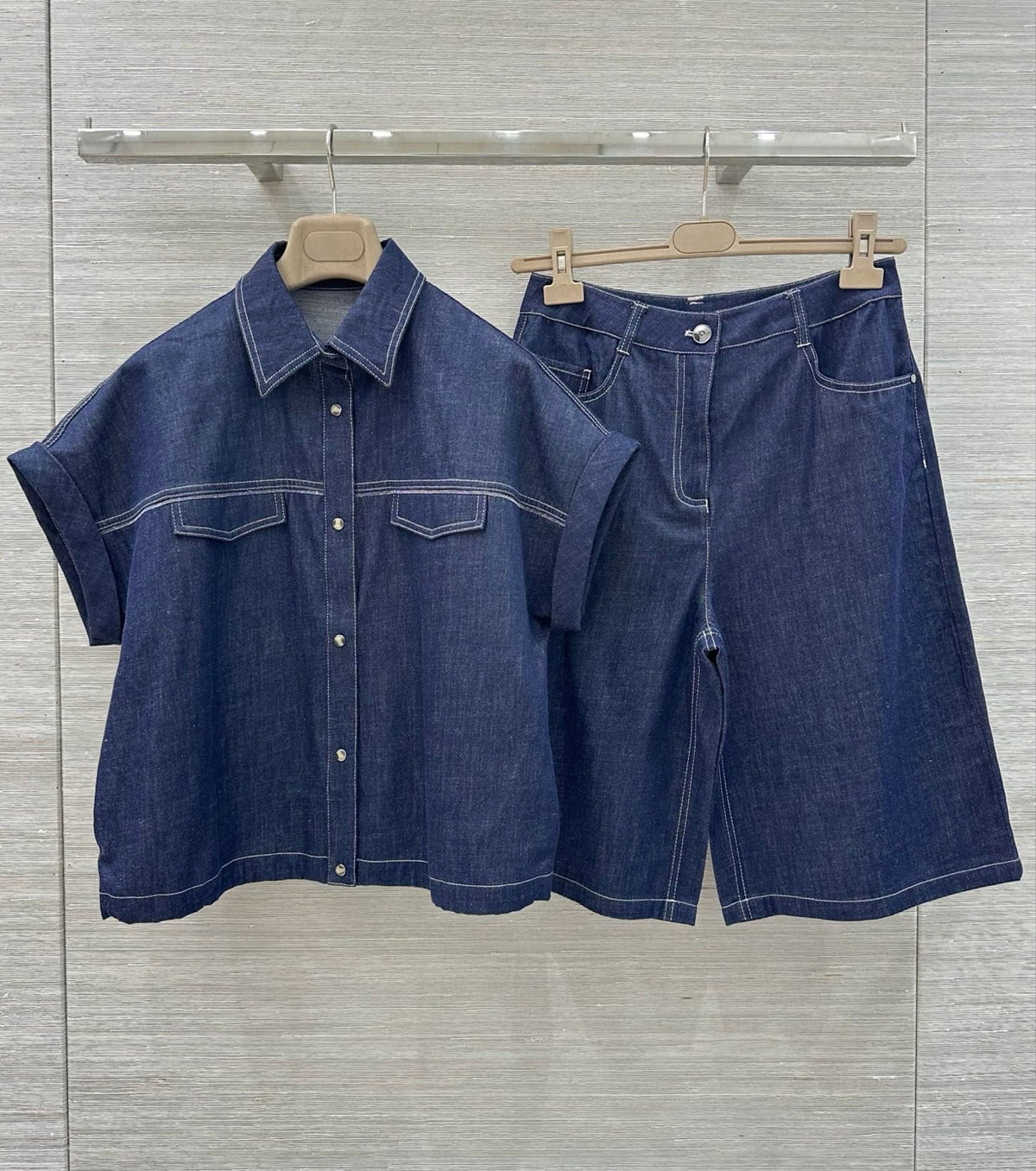 Дънкови бермуди