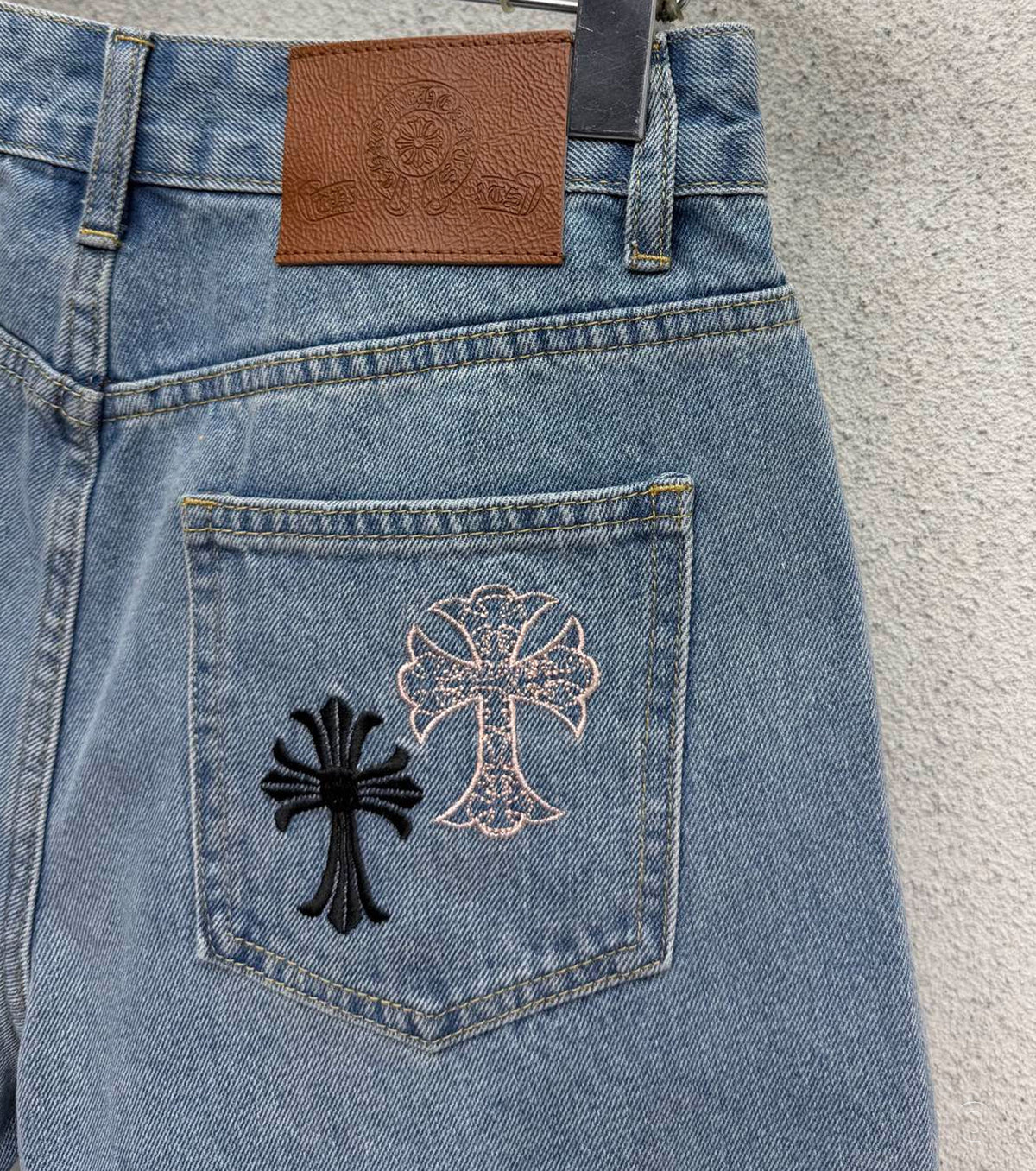 Denim shorts