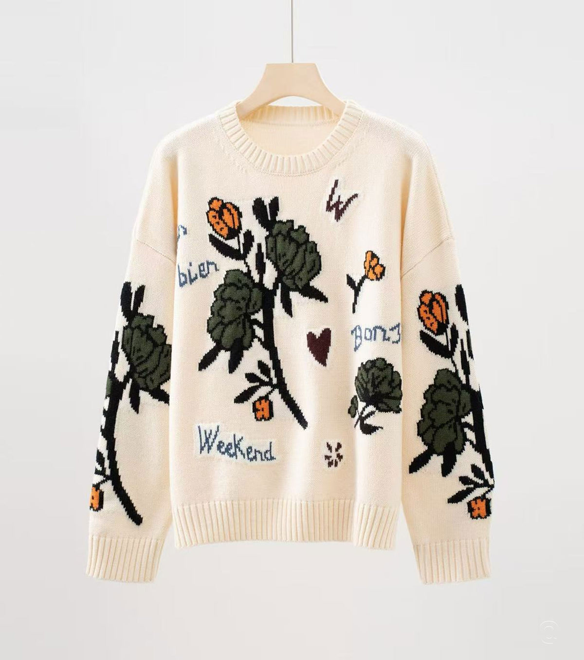 Women Embroidered Sweater