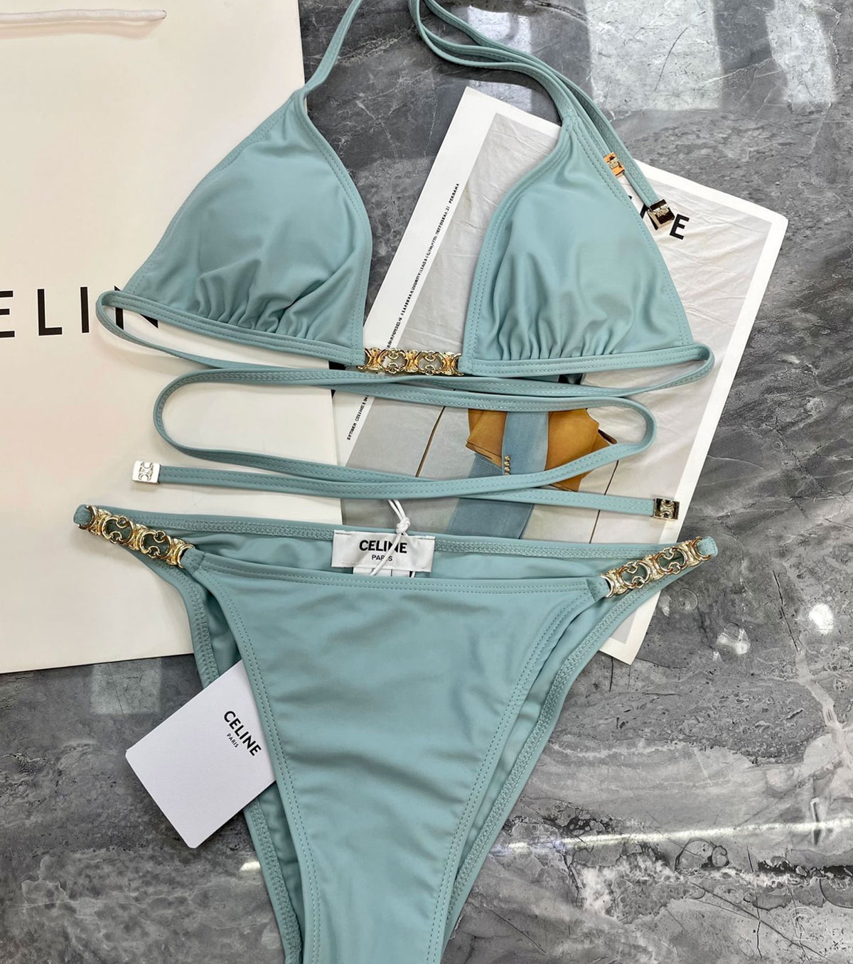 Бански от две части