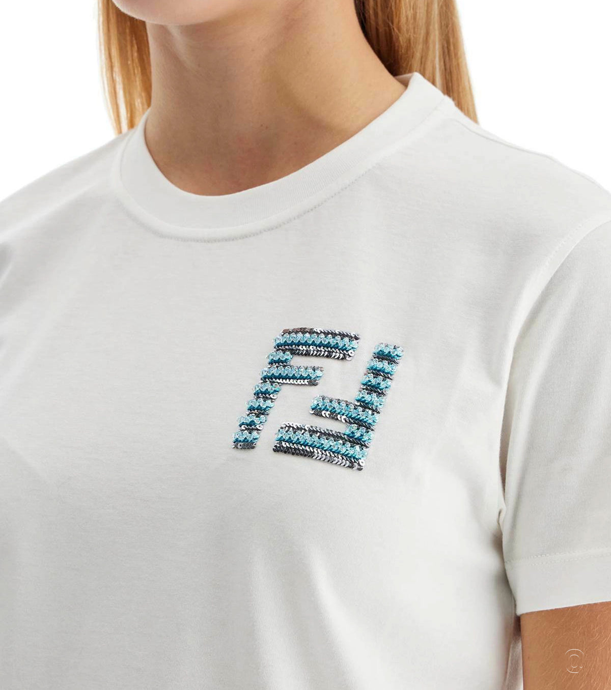 FF t-shirt with applications FN1336W