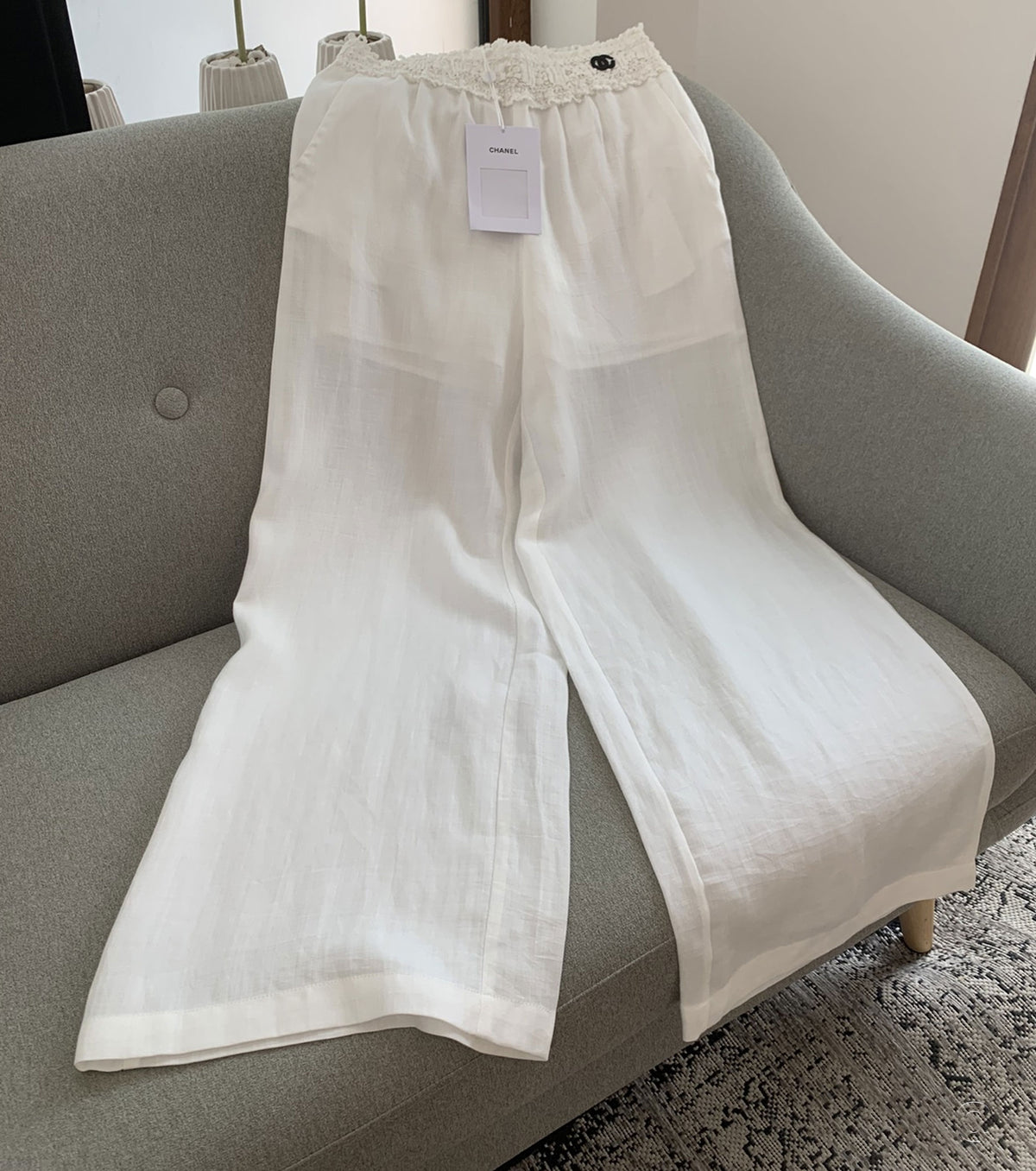 Women linen trousers