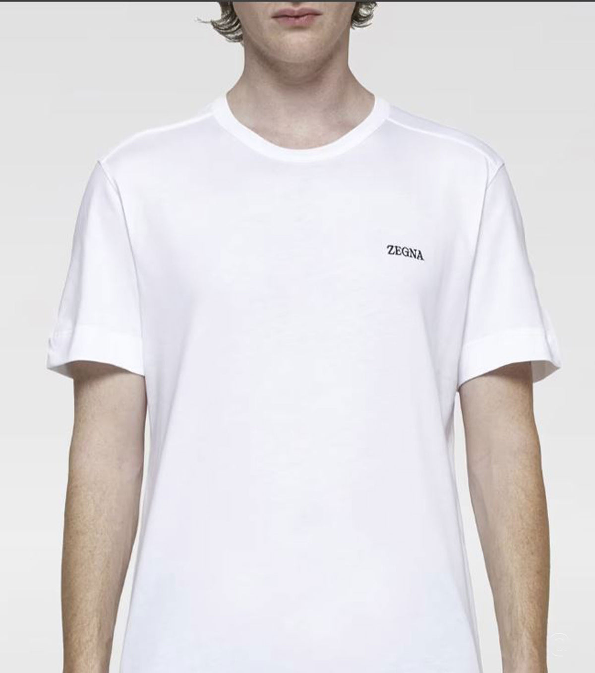 Logo Cotton T-Shirt ZEG2001