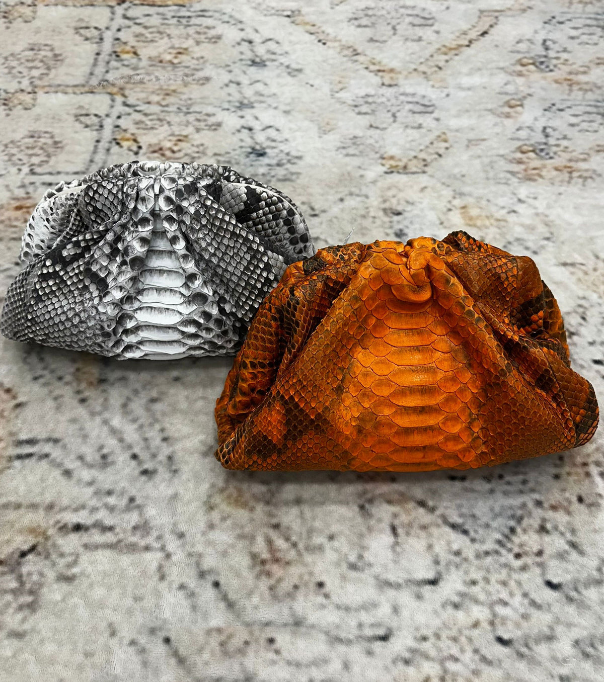 The Pouch Python Clutch