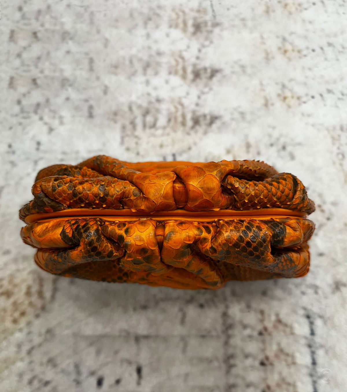 The Pouch Python Clutch