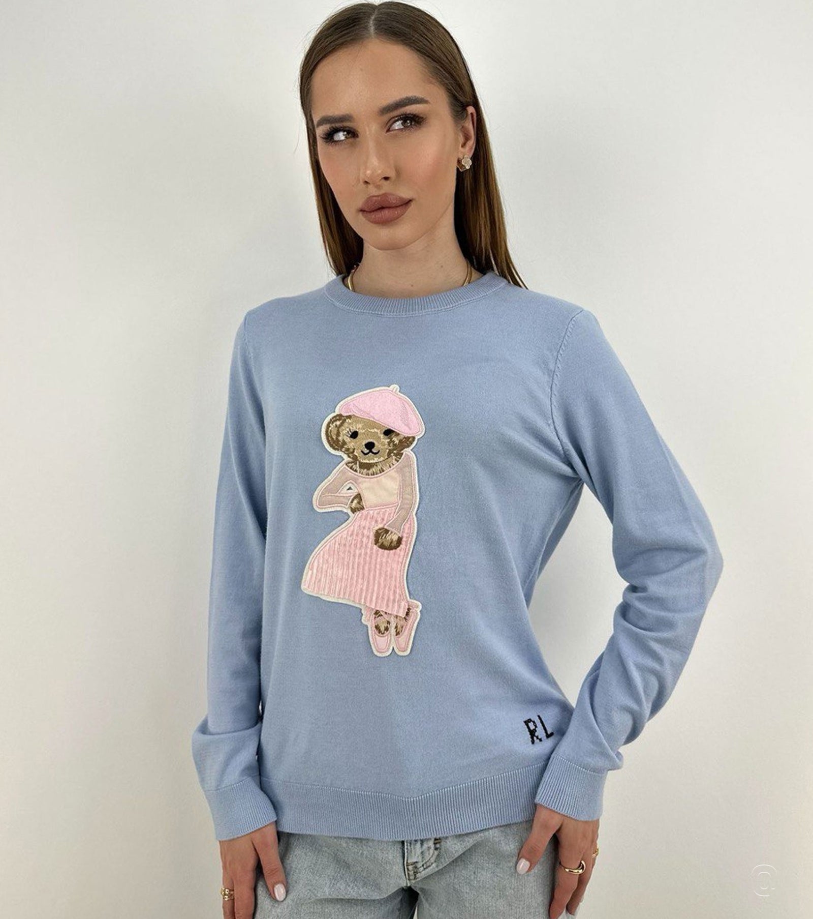 Дамски кашмирен пуловер