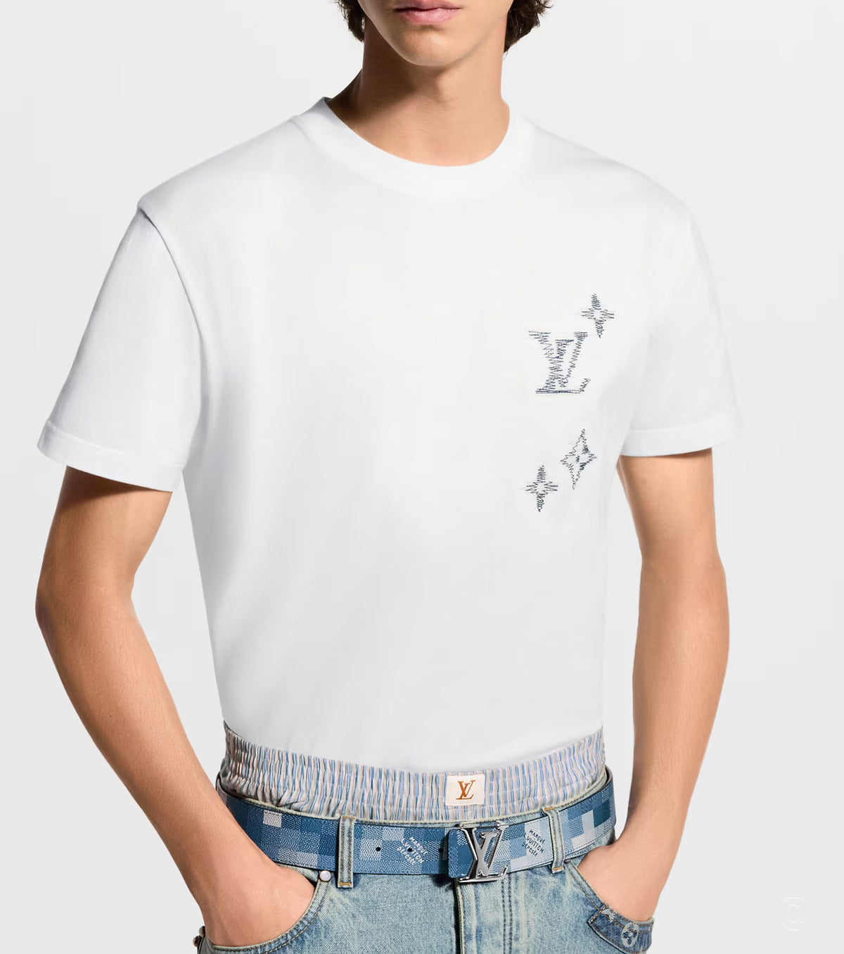 Embroidered Signature T-Shirt