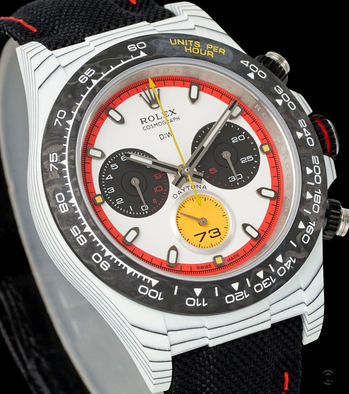 Daytona DIW Ferrari White Carbon