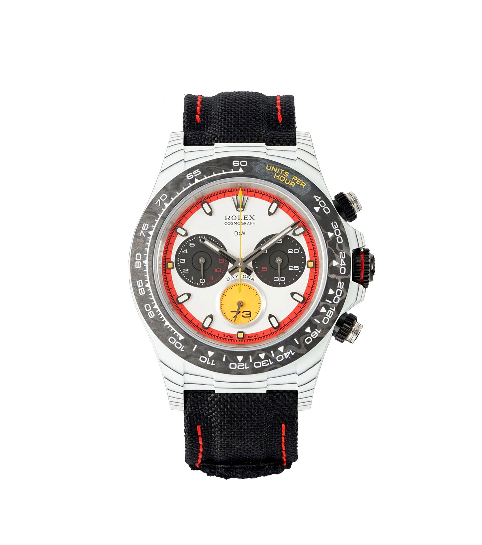 Daytona DIW Ferrari White Carbon