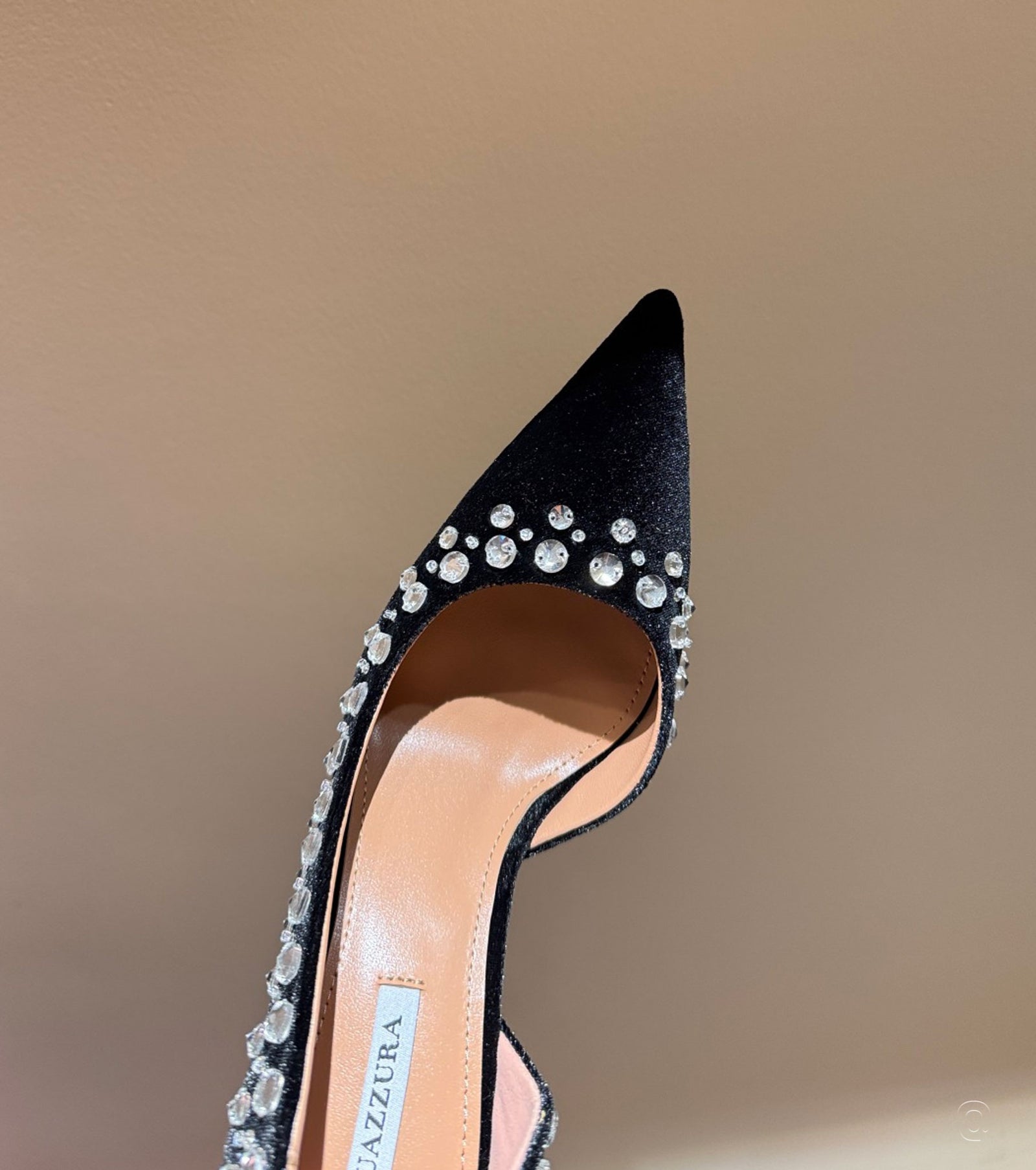 Кадифени обувки Cosmic Love 105 с декорация