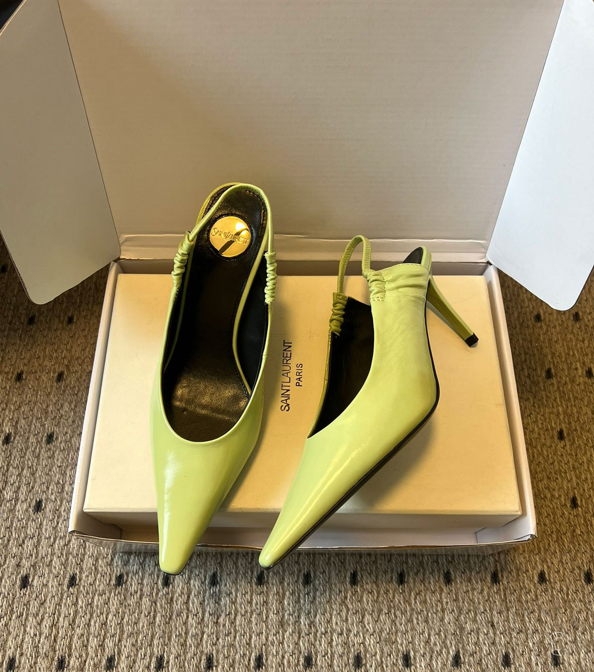 ANNE-MARIE slingback pumps