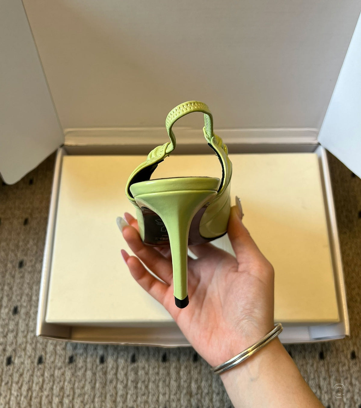 ANNE-MARIE slingback pumps