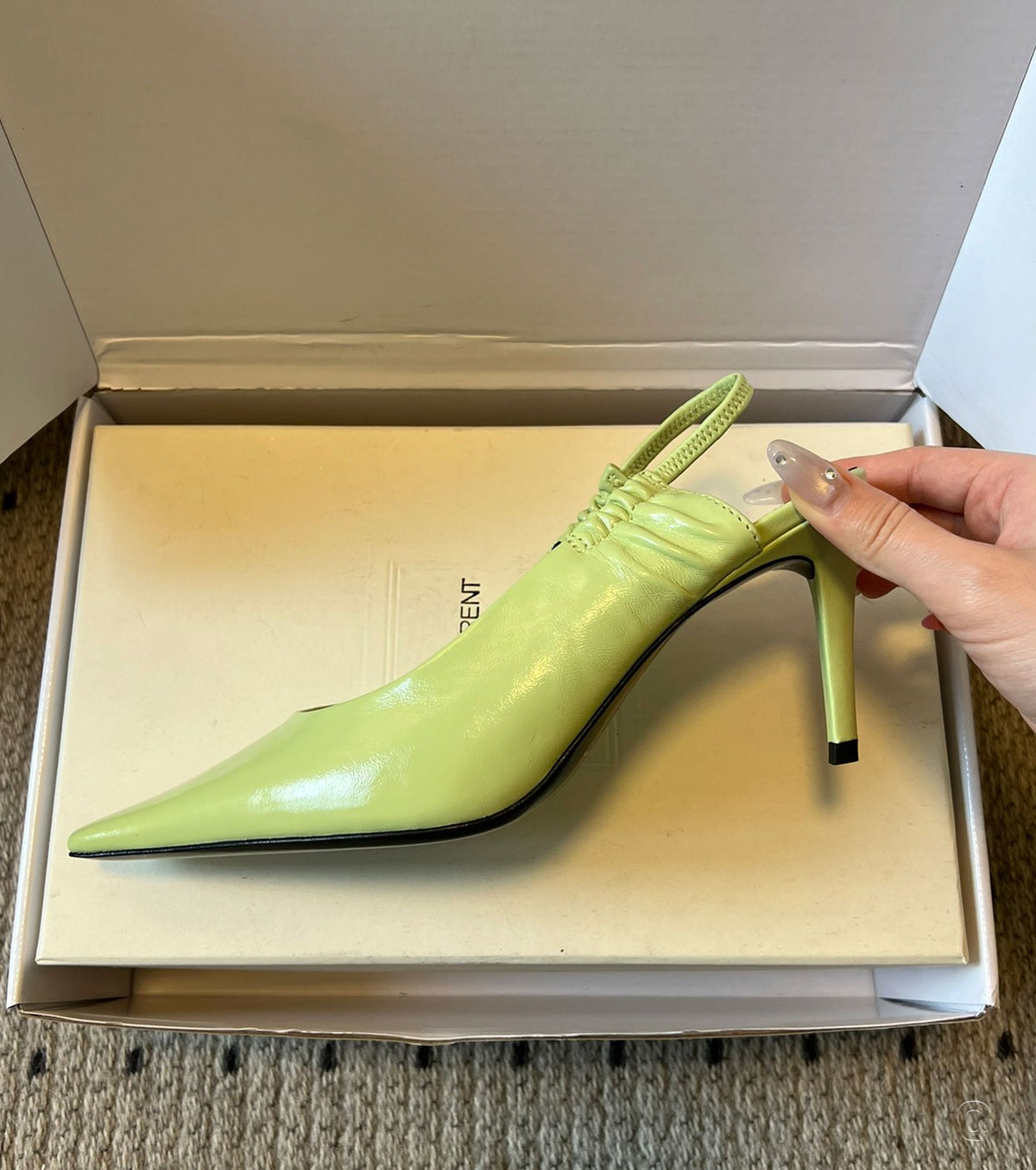 ANNE-MARIE slingback pumps