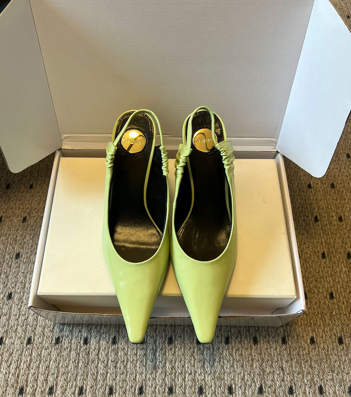 ANNE-MARIE slingback pumps