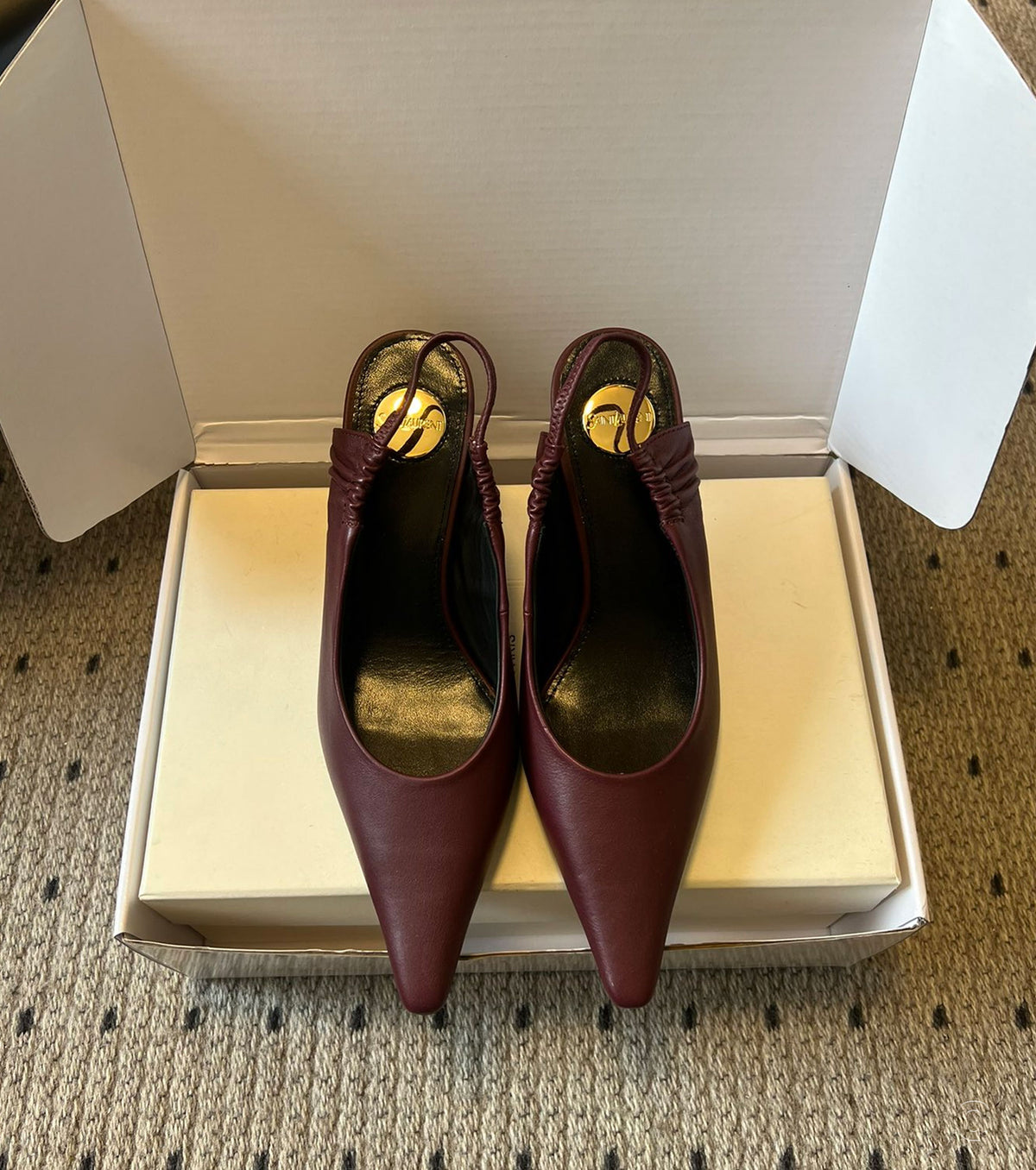 ANNE-MARIE slingback pumps