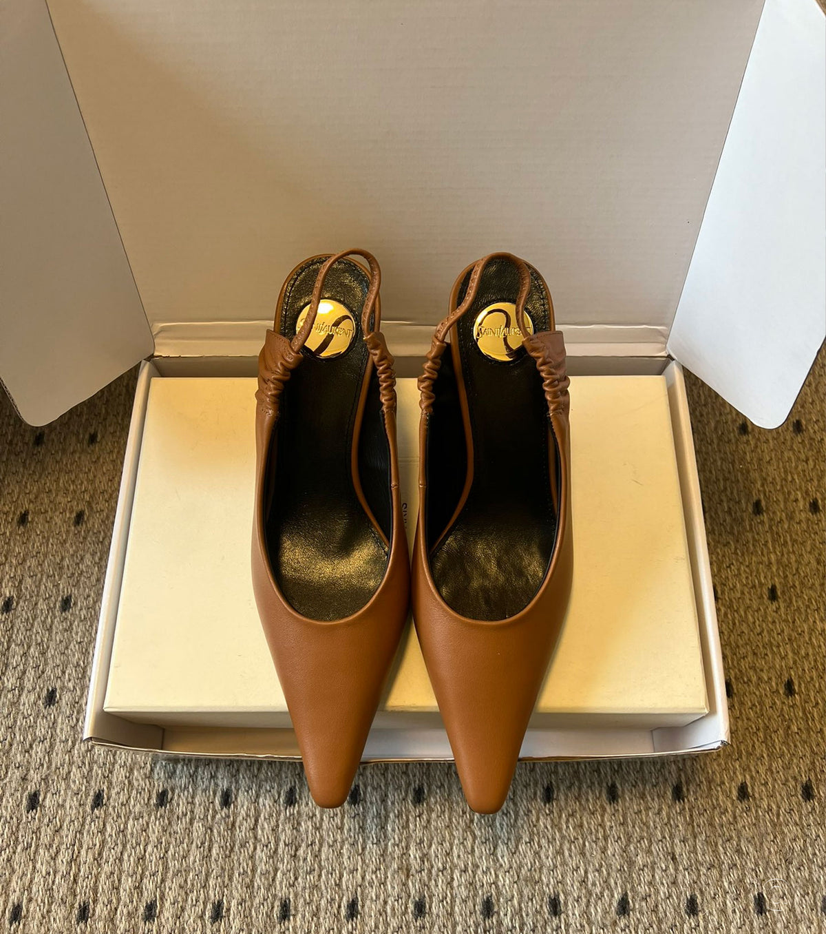 ANNE-MARIE slingback pumps