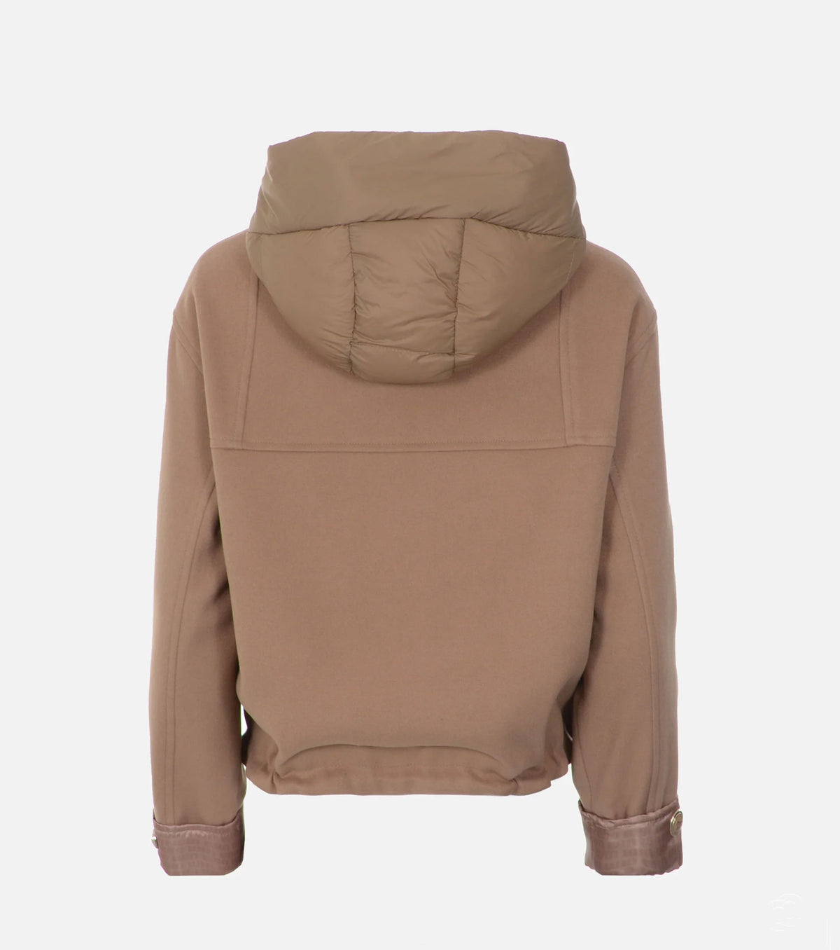 Дамско късо кашмирено палто