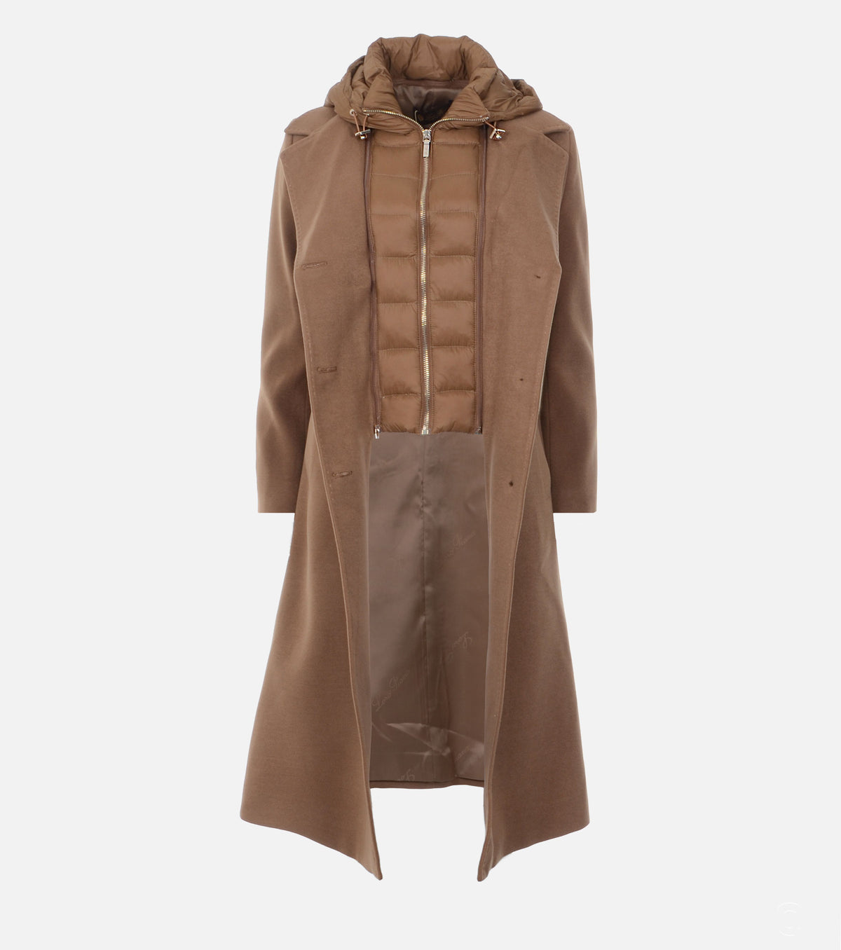 Дамско вълнено палто