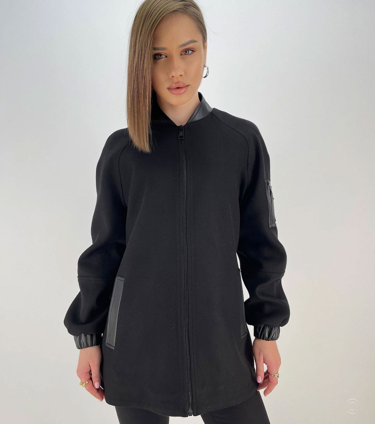 Дамско кашмирено палто