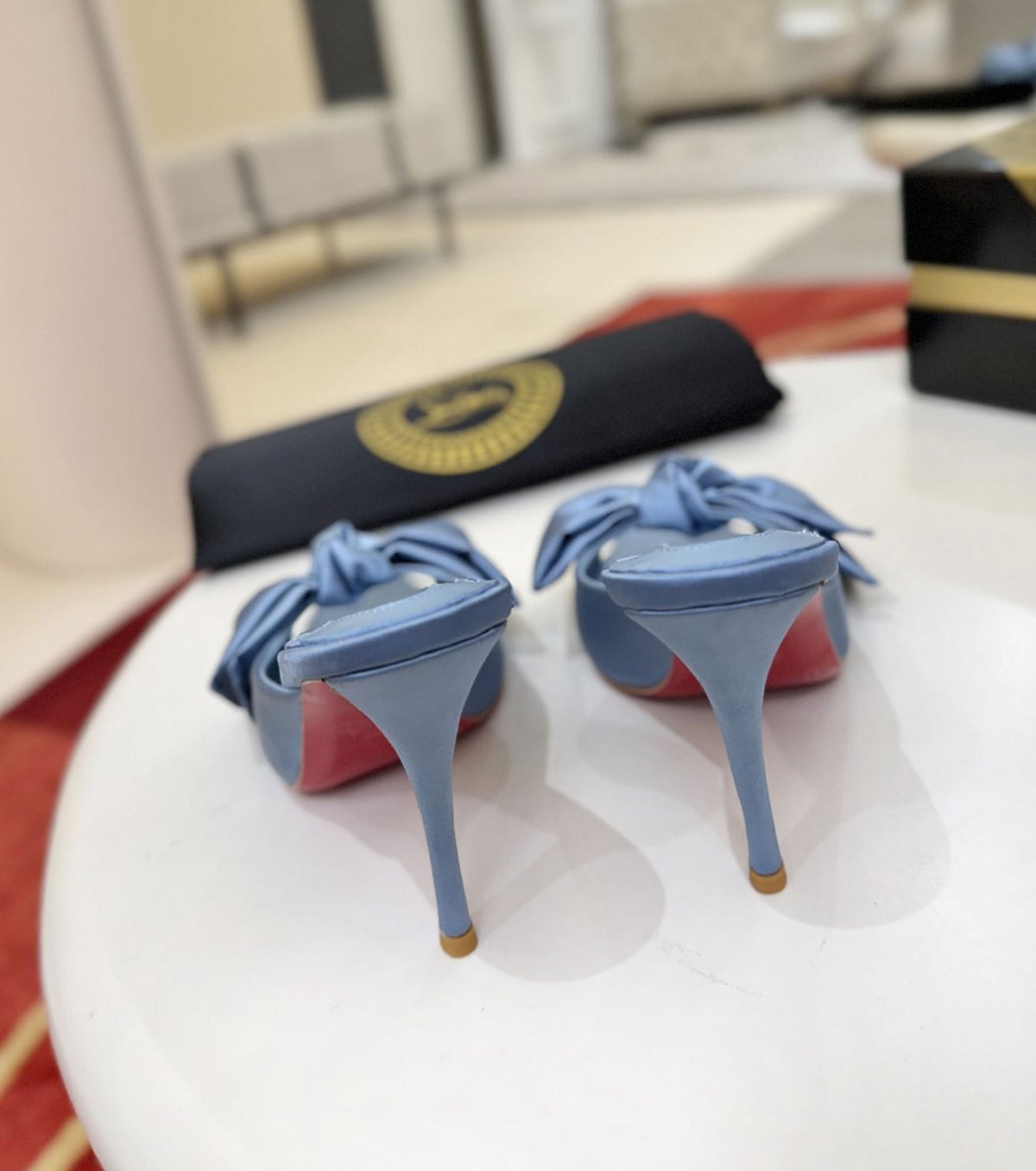 Satin Sandals